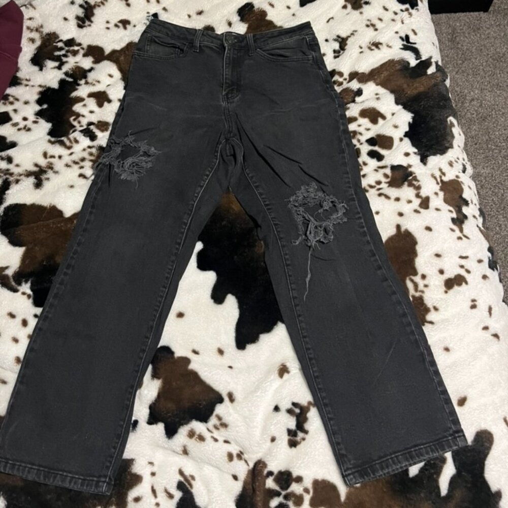 Black Ripped Jeans